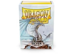 Dragon Shield Matte Silver Sleeves 100 ct