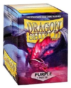 Dragon Shield Matte Purple Sleeves 100 ct