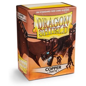 Dragon Shield Copper Matte Protective Sleeves 100ct