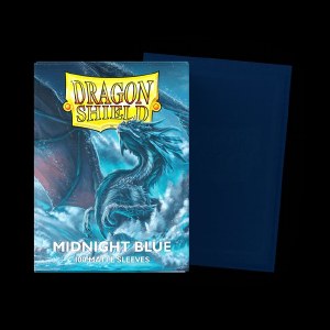 Dragon Shield Matte Midnight Blue Standard Size Sleeves 100ct