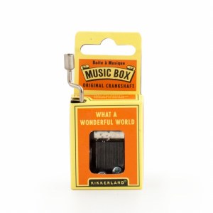 Crank Music Box What a Wonderful World