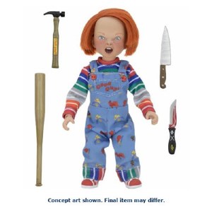Chucky Retro 8 In Action Figure