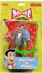 Toony Classics Pee-Wee Herman &amp; Pterri Action Figure