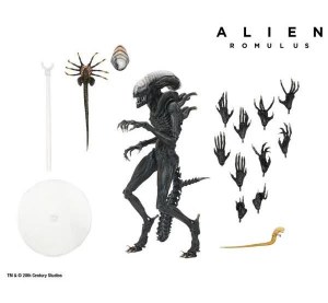Alien Romulus Scorched Xenomorph 7 In Action Figure
