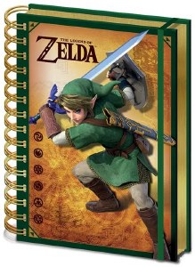 Legend of Zelda 3D Lenticular Wired Notebook
