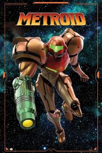 Metroid Samus Float 24x36 Poster