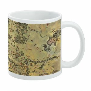 Lord of the Rings Middle Earth Map 11 oz Mug