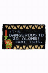 Zelda It's Dangerous Doormat