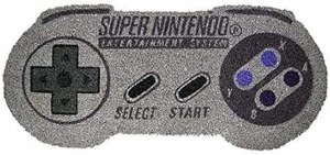 Super Nintendo Controller Doormat
