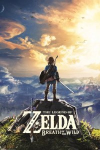 Legend of Zelda Breath of the Wild Hyrule Landscape 24x36 Poster