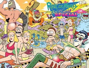 Rick And Morty Super Spring Break Special #1 10 Copy Variant