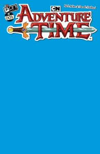 Adventure Time #1 Blue Sketch Variant