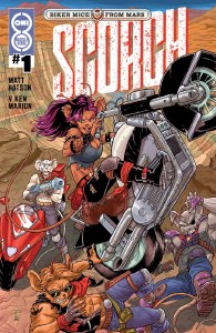 Biker Mice From Mars Scorch #1 Cvr C Aj Jothikumar Variant