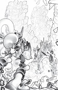 Faceless and the Family Maze of the Mechanical Aliens #2 10 Copy Variant