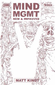 Mind MGMT New &amp; Improved #2 20 Copy Variant