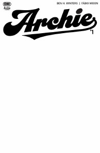 Archie #1 Blank Sketch Variant