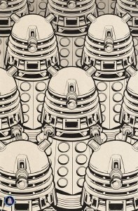 Doctor Who Circuit Breaker #1 Cvr E Flops Takeover Color Your Own Cardstock Variant