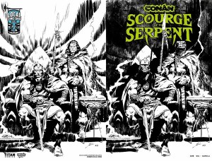 Conan The Barbarian Scourge of the Serpent #1 LCSD Variant