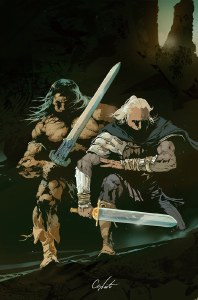 Conan The Barbarian And Dragonero #5 Cvr B Stevan Subic Virgin CardstockVariant