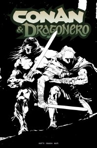 Conan The Barbarian And Dragonero #5 Cvr D Stevan Subic Inks Variant
