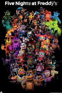 Five Nights at Freddys Special Delivery Collage 22.375" x 34" Poster