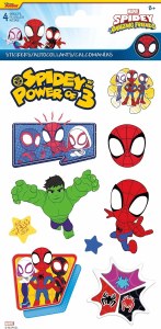 Spidey and His Amazing Friends Sticker 4 Pack