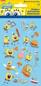 SpongeBob Sticker Sheet