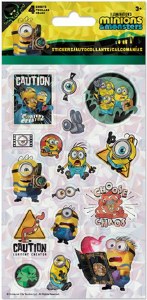 Minions and Monsters Sticker Sheet Set