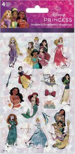 Disney Princess Sticker 4 Pack