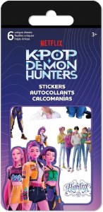 KPop Demon Hunters 6 Sheet Stickerpad