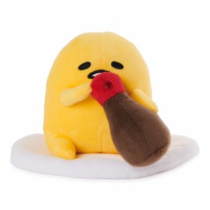 Gudetama w/Soy Sauce 5 In Plush Doll