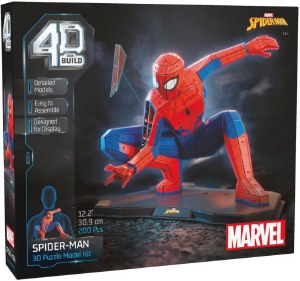 Spider-Man 4D Build 3D Puzzle Model Kit