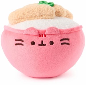 Pusheen Katsu Rice Bowl 6 In Plush Doll