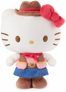 Hello Kitty Cowgirl 9.5 In Plush Doll