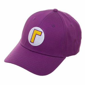 Super Mario Bros Waluigi Flex Fit Cap