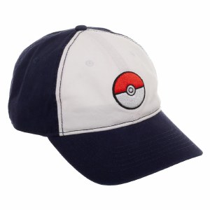 Pokemon Pokeball Colorblock Dad Hat