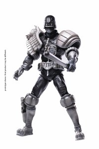 Judge Dredd Black and White Judge Dredd PX 1/18 Scale Action Figure