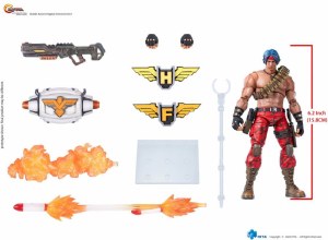 Contra Lance Bean 1/12 Exquisite Basic Action Figure
