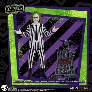 5 Points Beetlejuice w/Betelgeuse Tombstone Action Figure