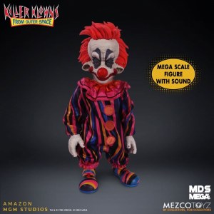 Killer Klowns from Outer Space Rudy Mezco Designer Series w/Sound Mega Scale Action Figure