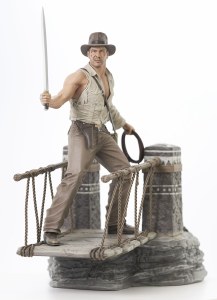 Indiana Jones Temple of Doom Gallery Rope Bridge Escape Deluxe PVC Statue