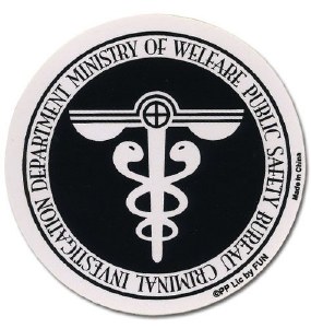 Psycho Pass Public Safety Bureau Sticker