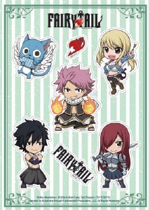 Fairy Tail Season 7 SD Sticker Set