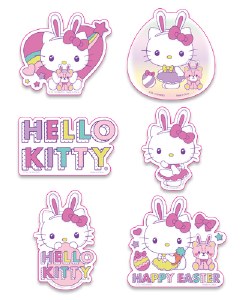 Hello Kitty Easter 2018 Die-Cut Sticker Set