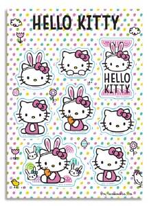 Hello Kitty 2019 Easter Sticker Set