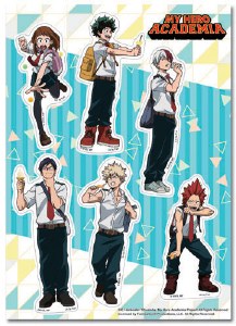 My Hero Academia Group Ice Cream Sticker Set
