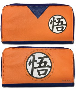 Dragon Ball Z Goku Gougi Zip Wallet