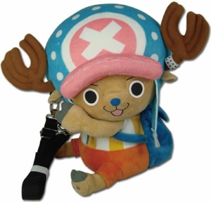 One Piece Chopper Plush Shoulder Bag