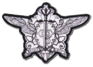 Black Butler Patch Pocketwatch Crest