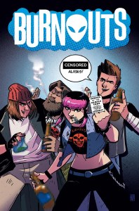 Burnouts #1 Cvr B Cbldf Charity Variant Censored (Mr)
